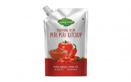 Wingreens Farms Traditional Recipe Peri Peri Ketchup-  Pack  450 grams